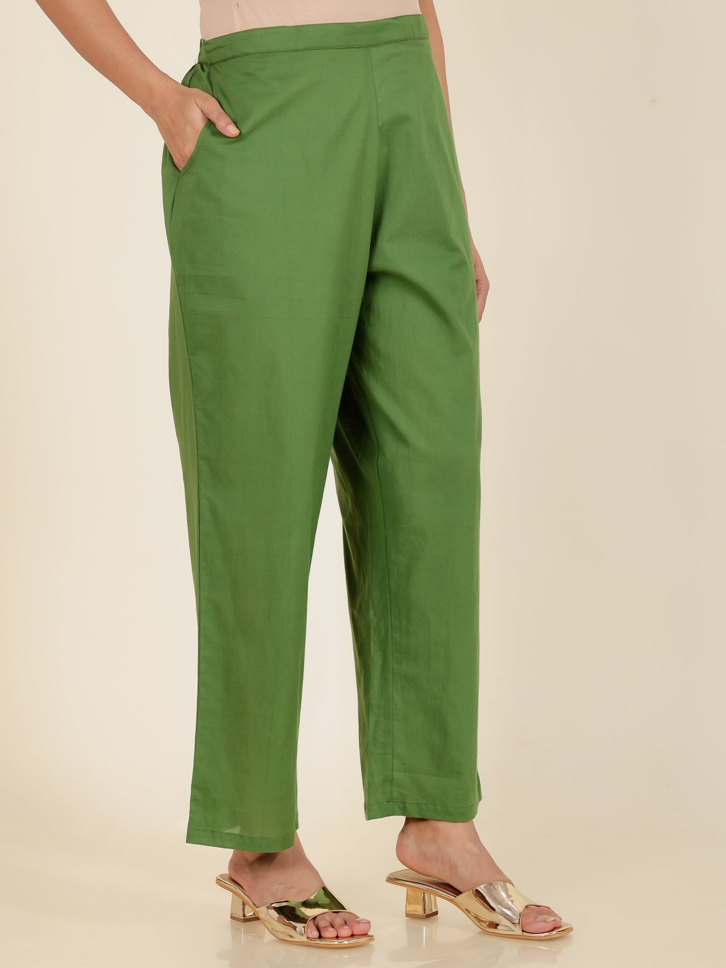 Soft Cotton Solid Pant