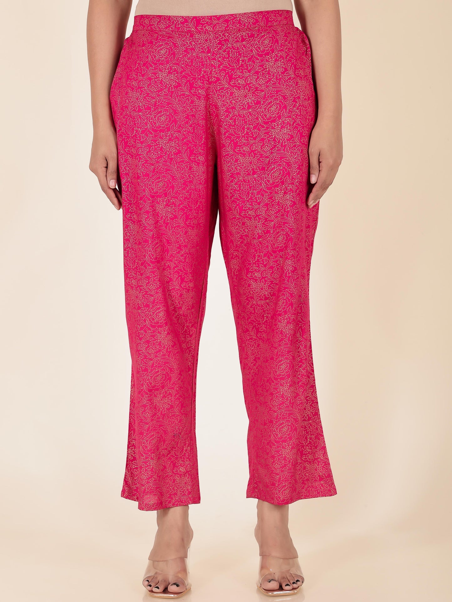 Rayon Gold foil Pant