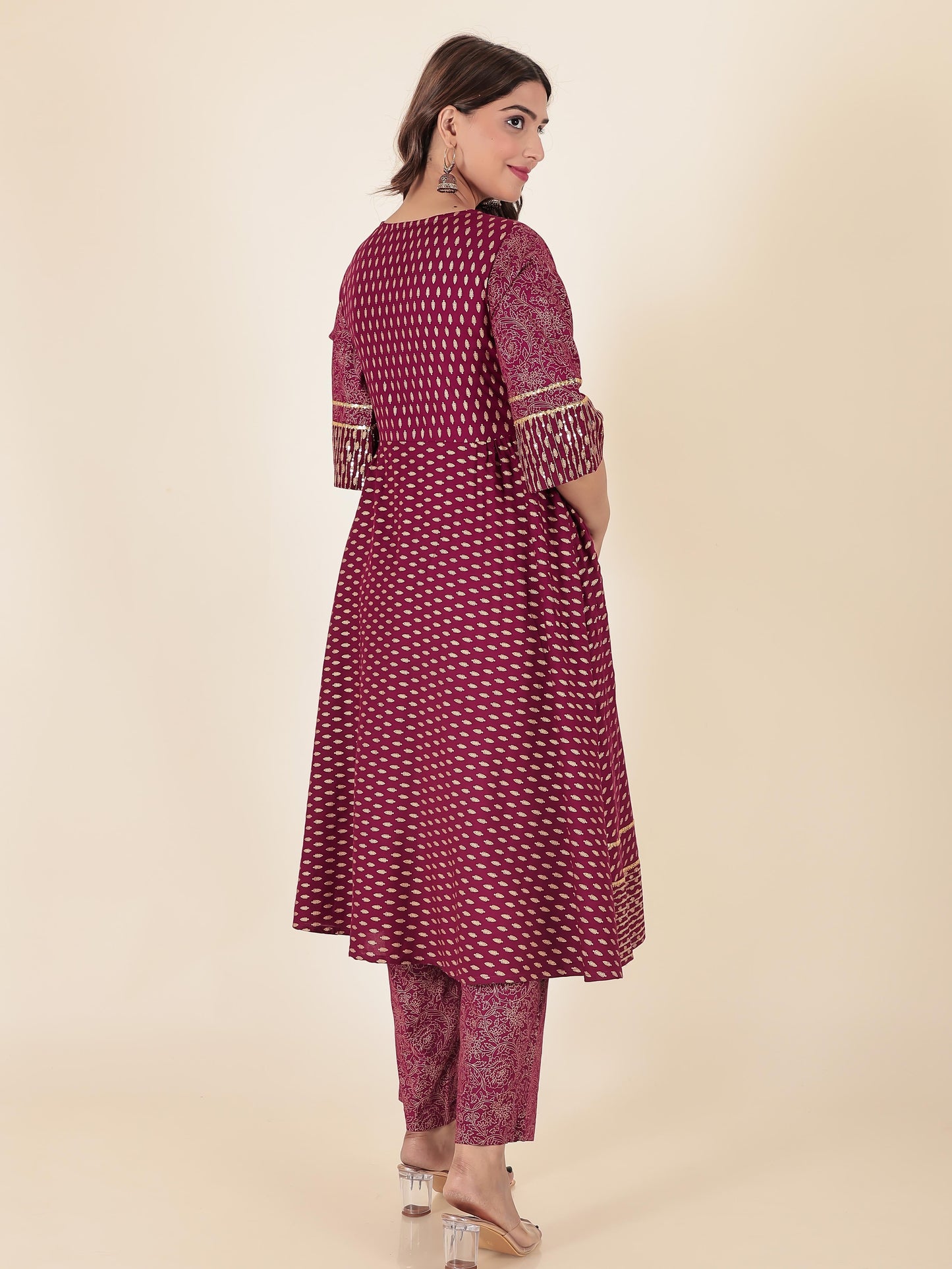 Rayon Block Kurta