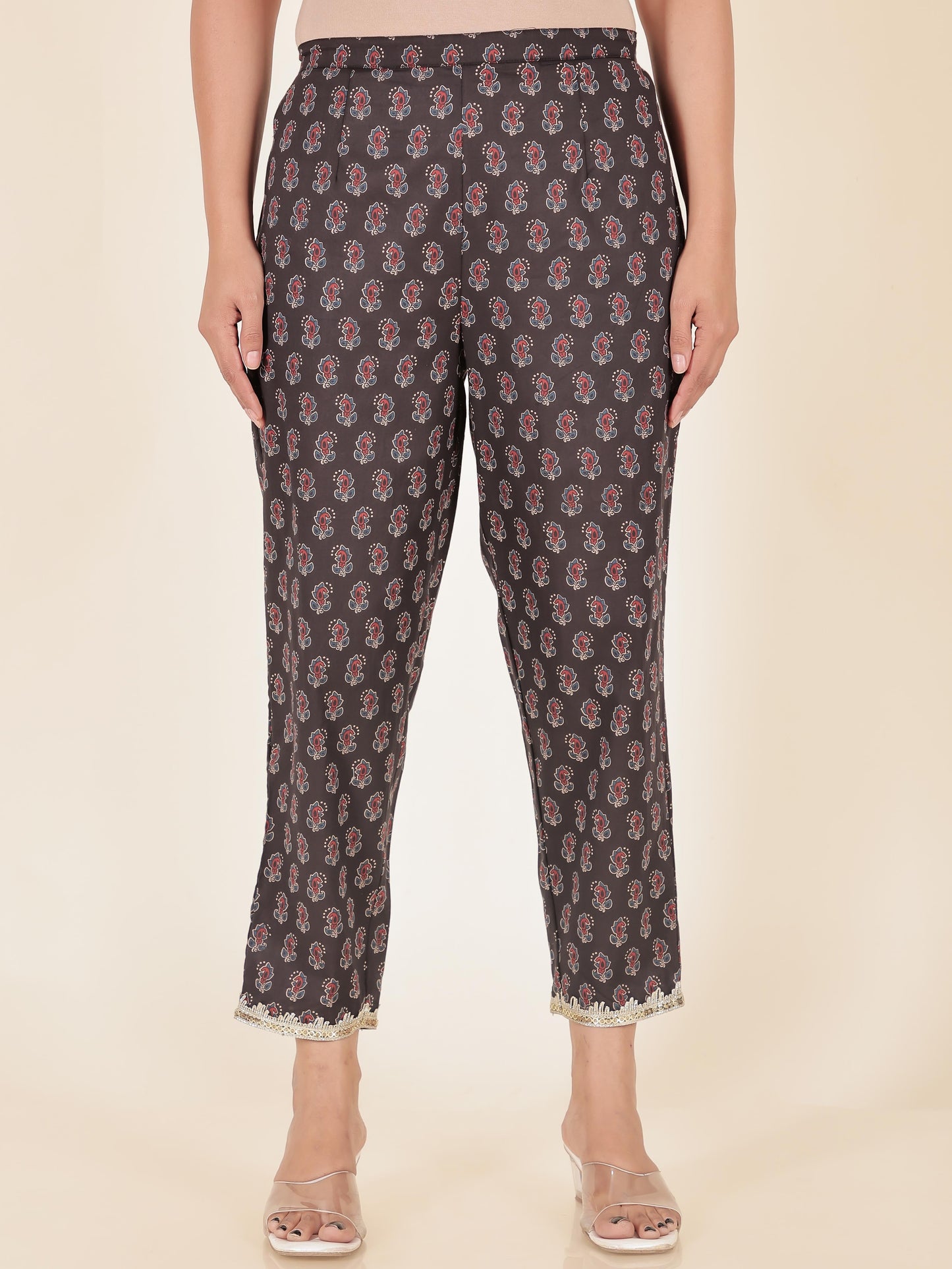 Soft Cotton Floral Pant