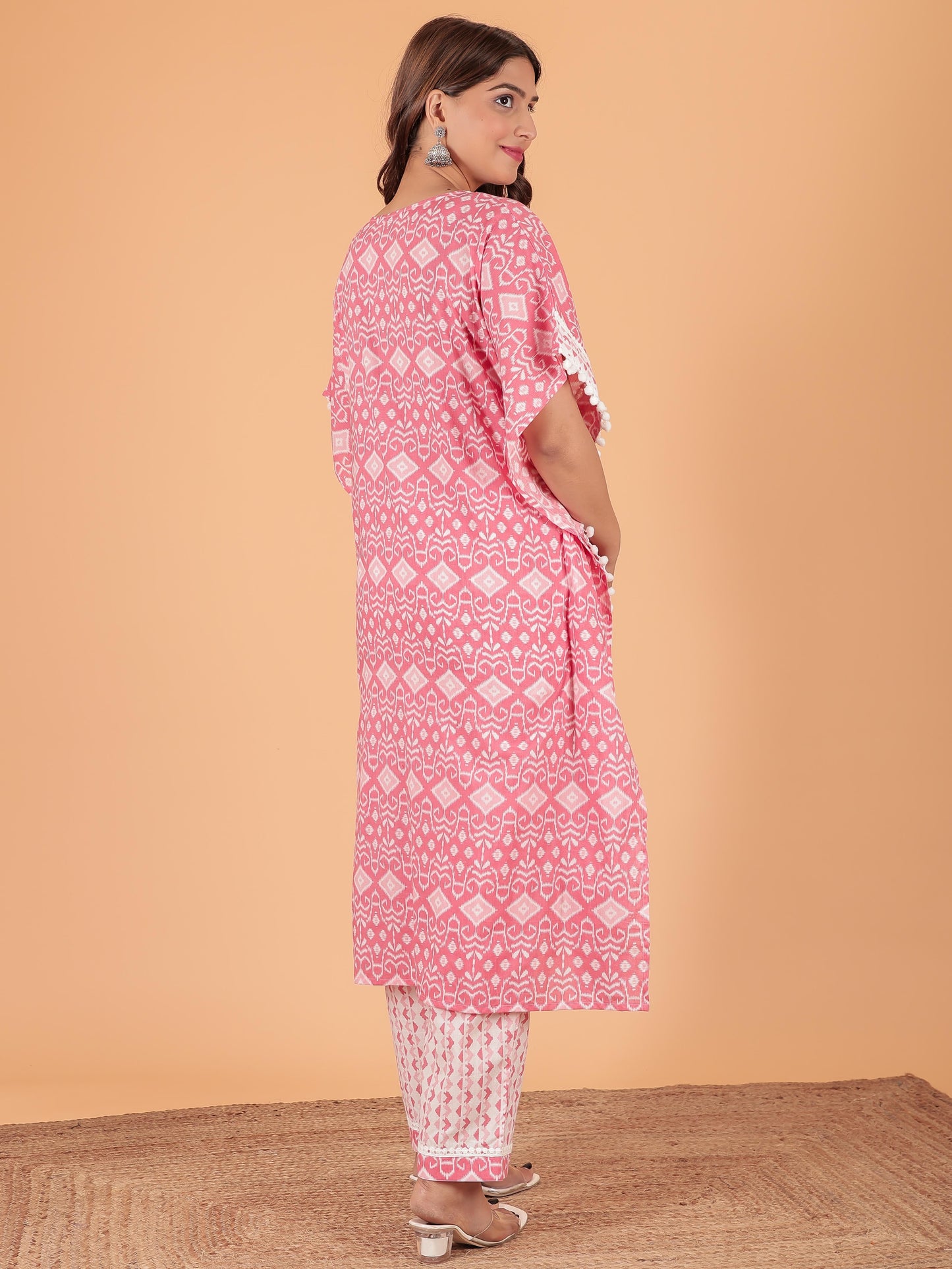 Soft Cotton Ikat Kurta