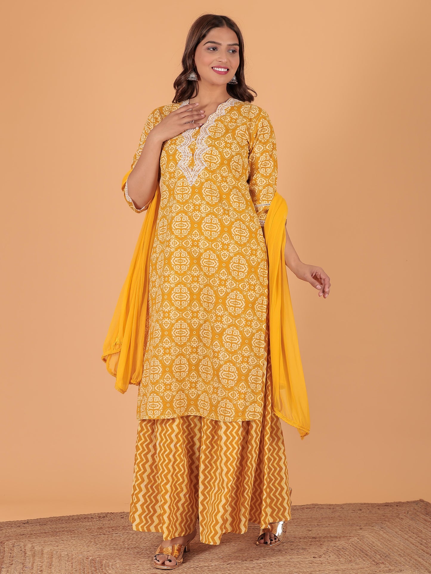 Solid Chiffon Dupatta