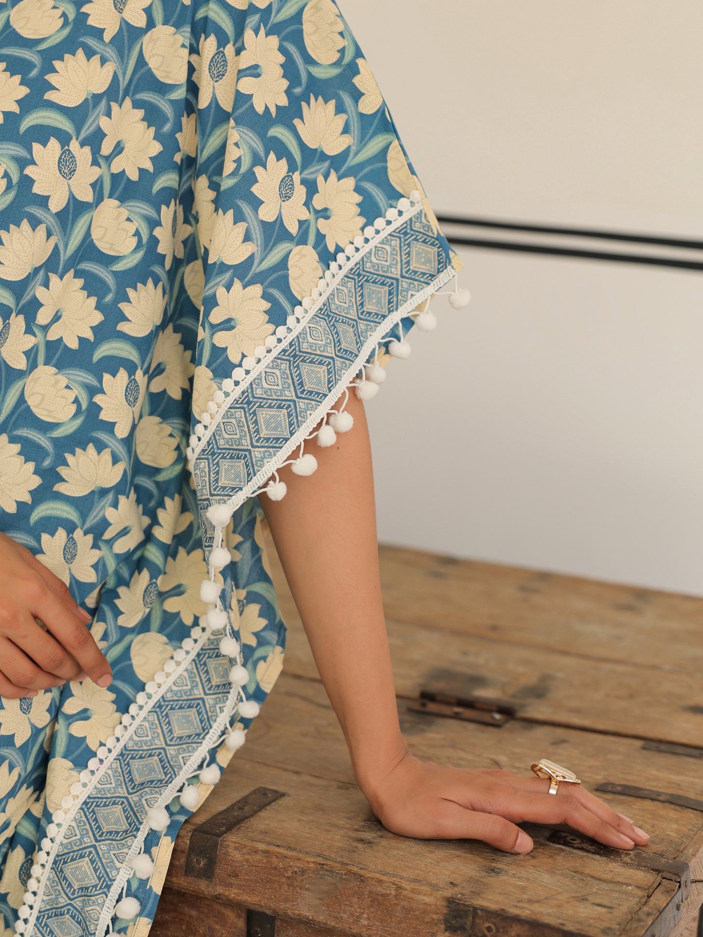 Soft Cotton Floral Kurta