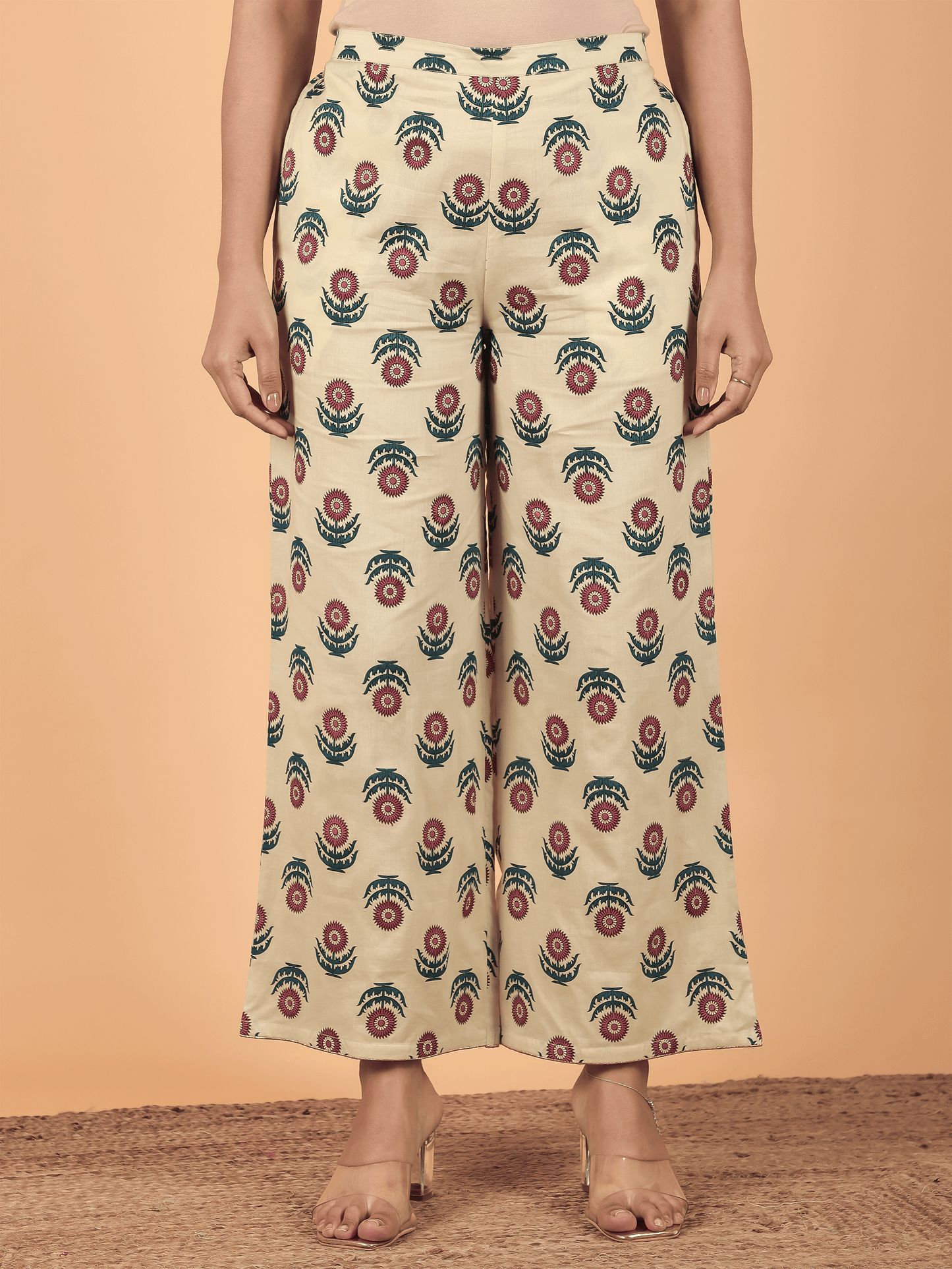 Soft Cotton Floral Kurta