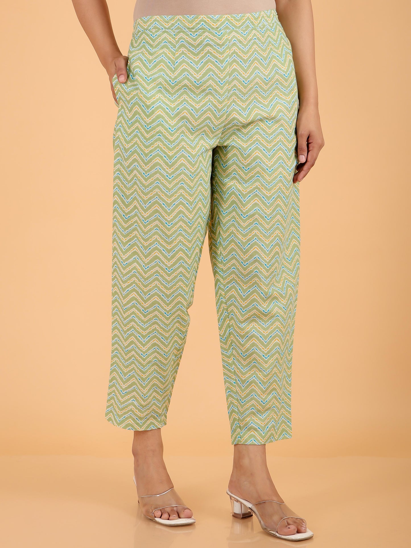 Soft Cotton Chevron Pant