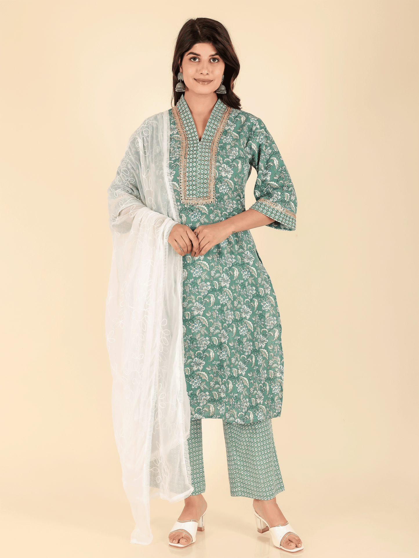 Solid Chiffon Dupatta