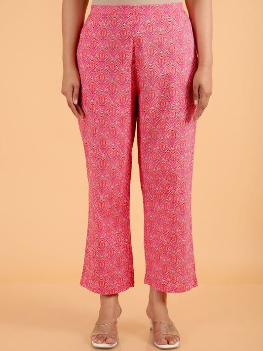 Soft Cotton Floral Pant