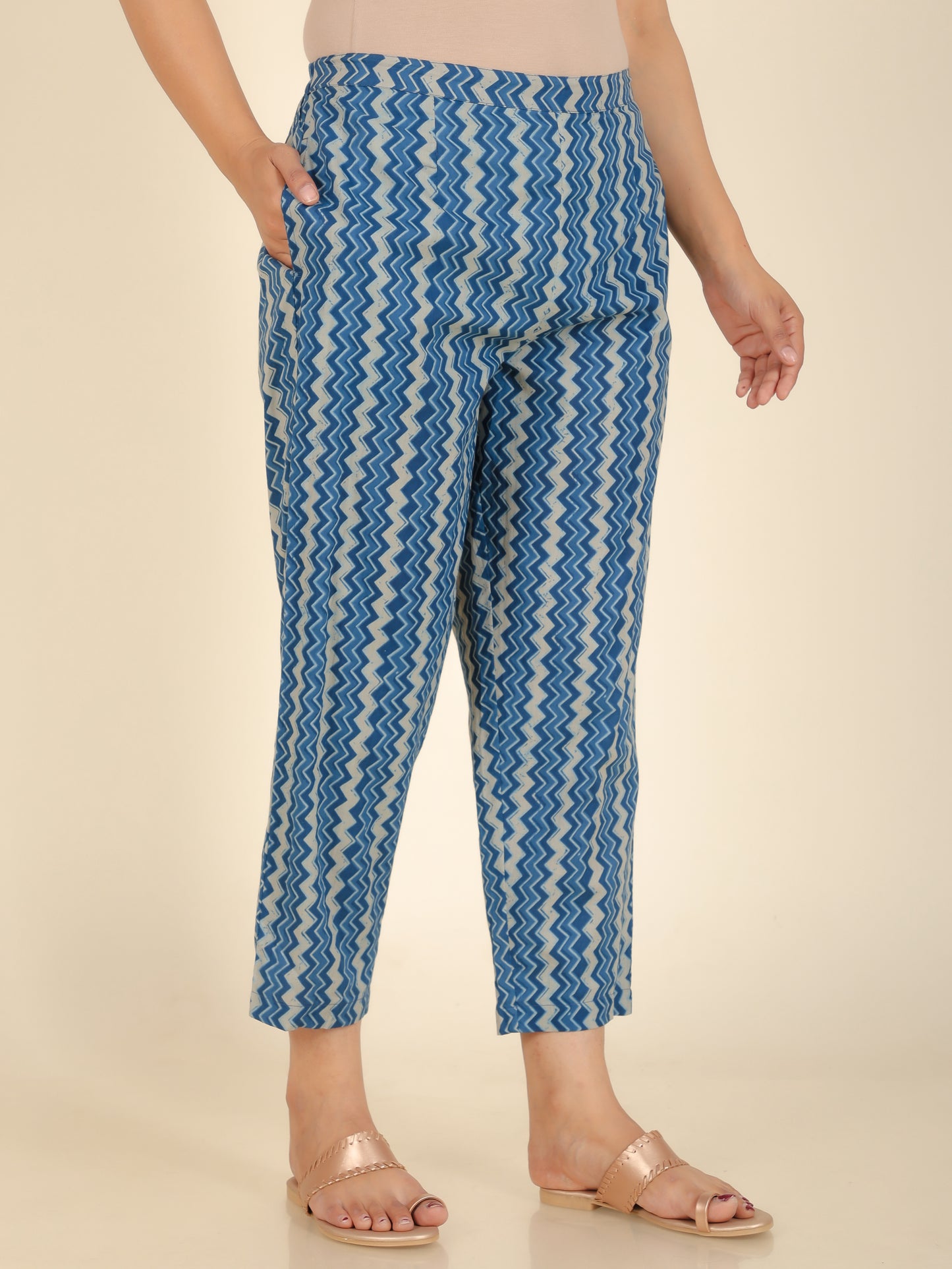 Soft Cotton Cheveron Pant