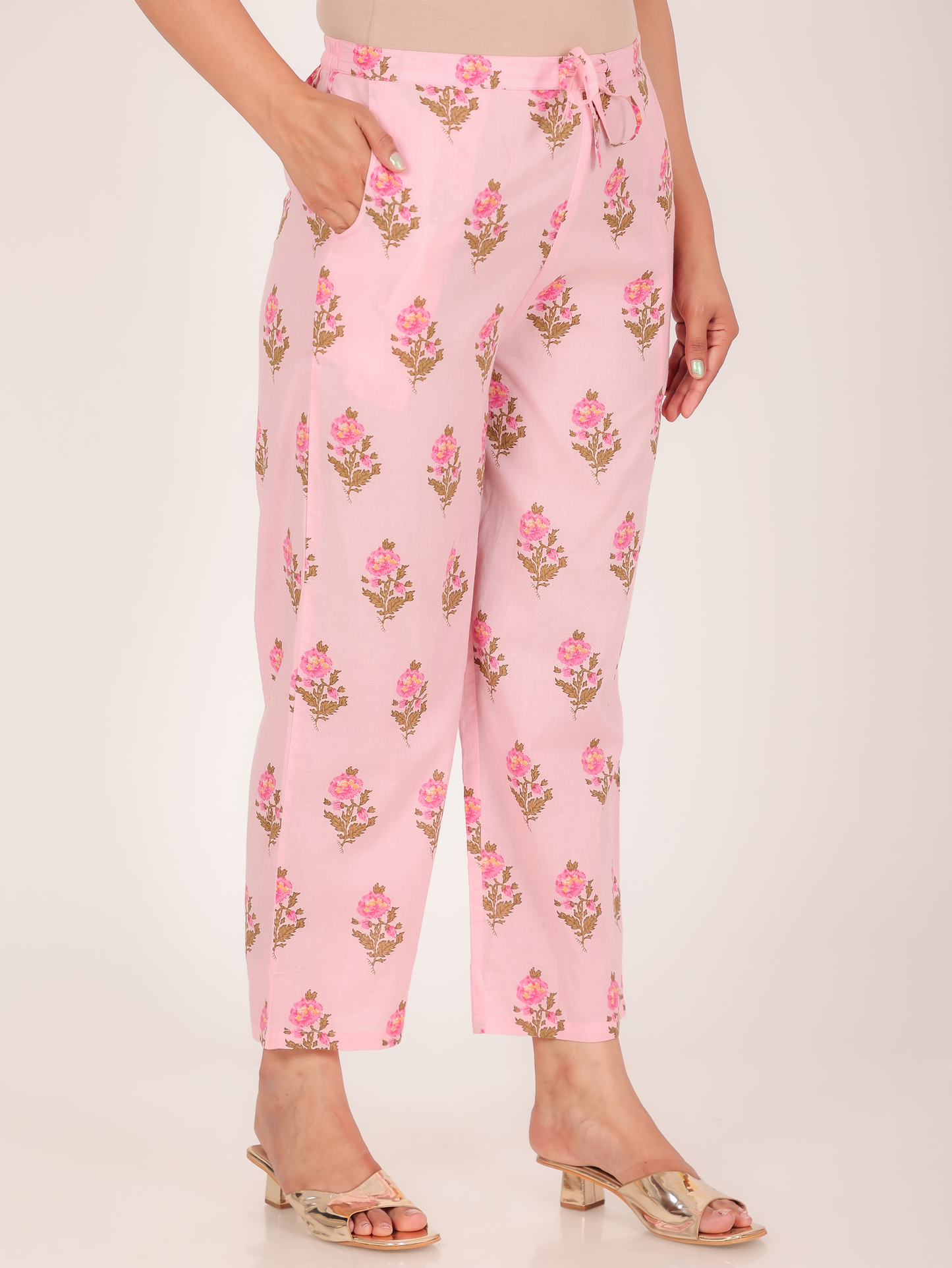 Soft Cotton Floral Pant