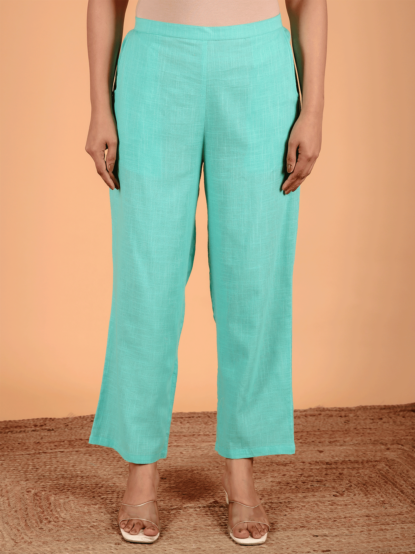 Khadi Cotton Solid Pant