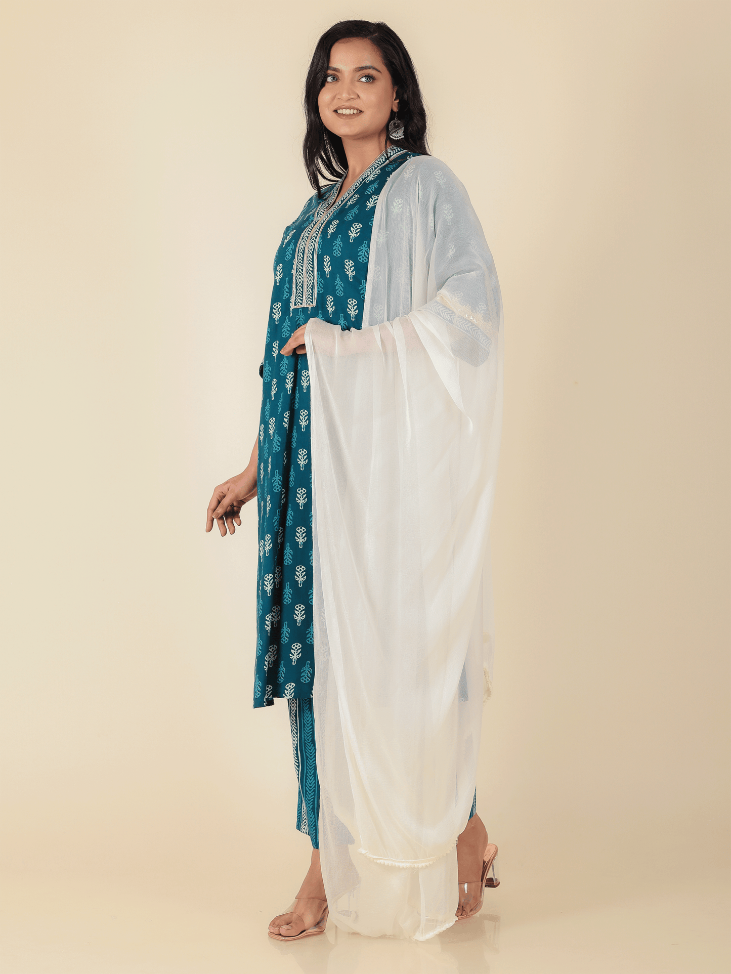 Chiffon Solid Dupatta