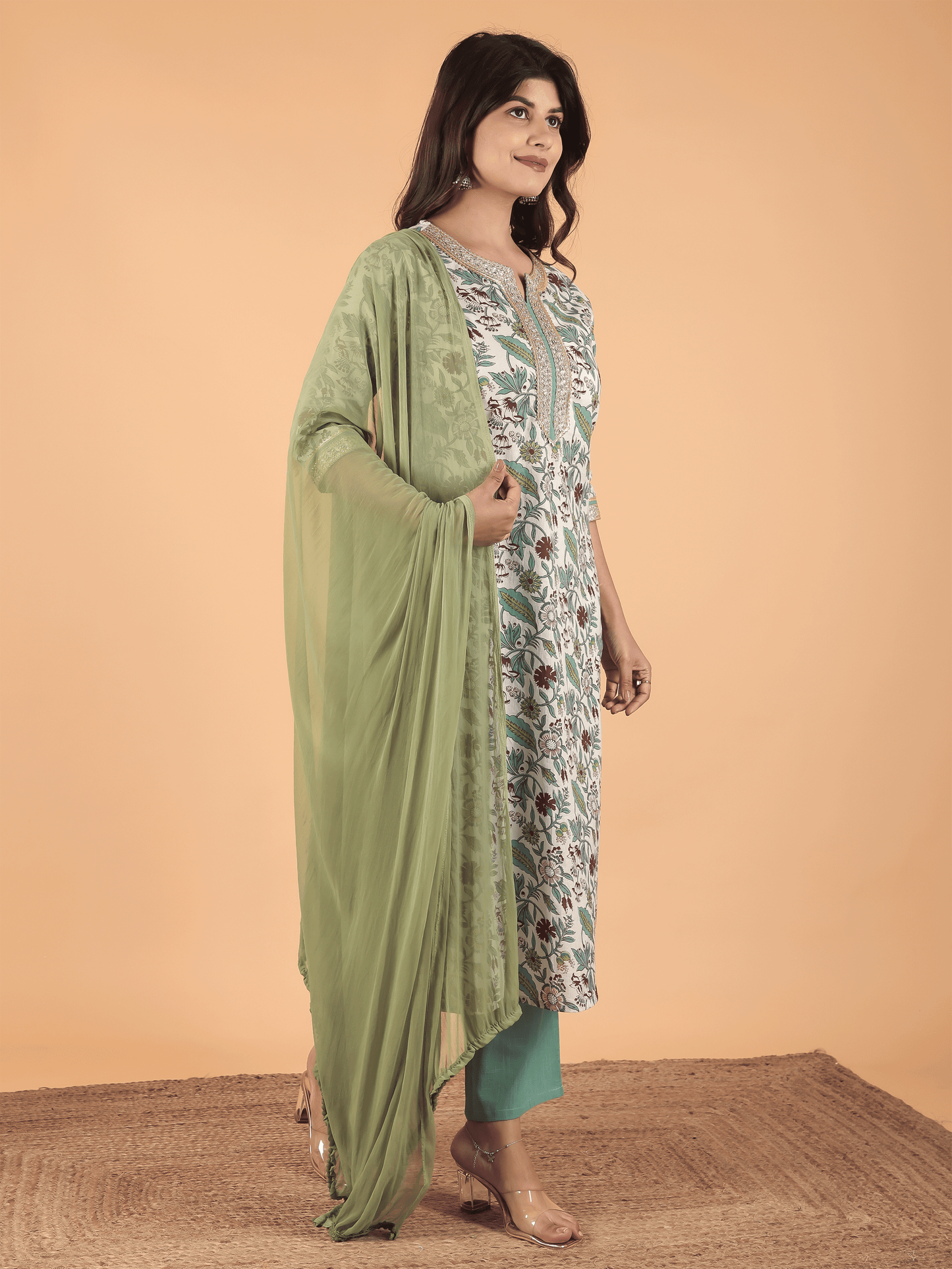 Chiffon Solid Dupatta