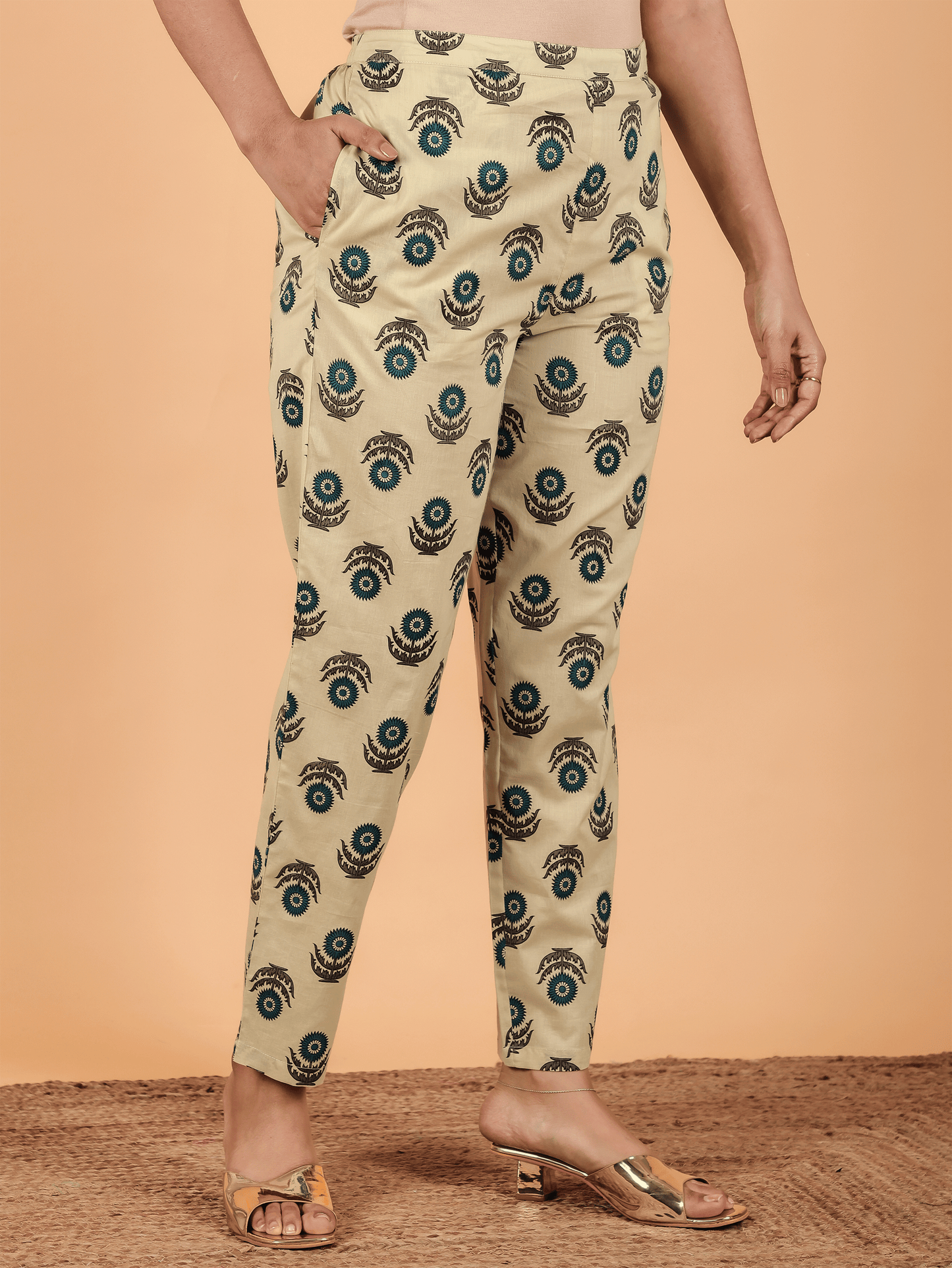 Soft Cotton Floral Pant