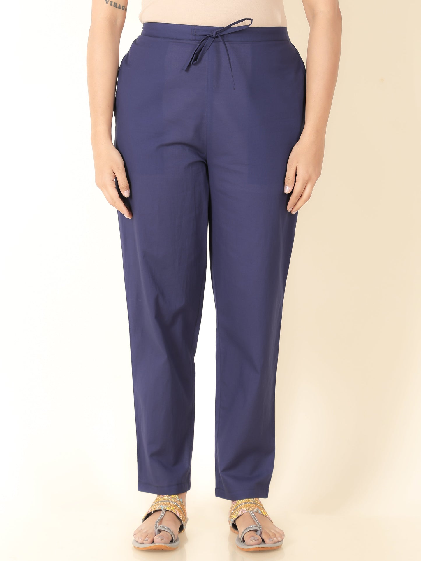 Soft Cotton Solid Pant