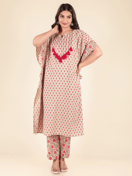 Soft Cotton Butti Kurta