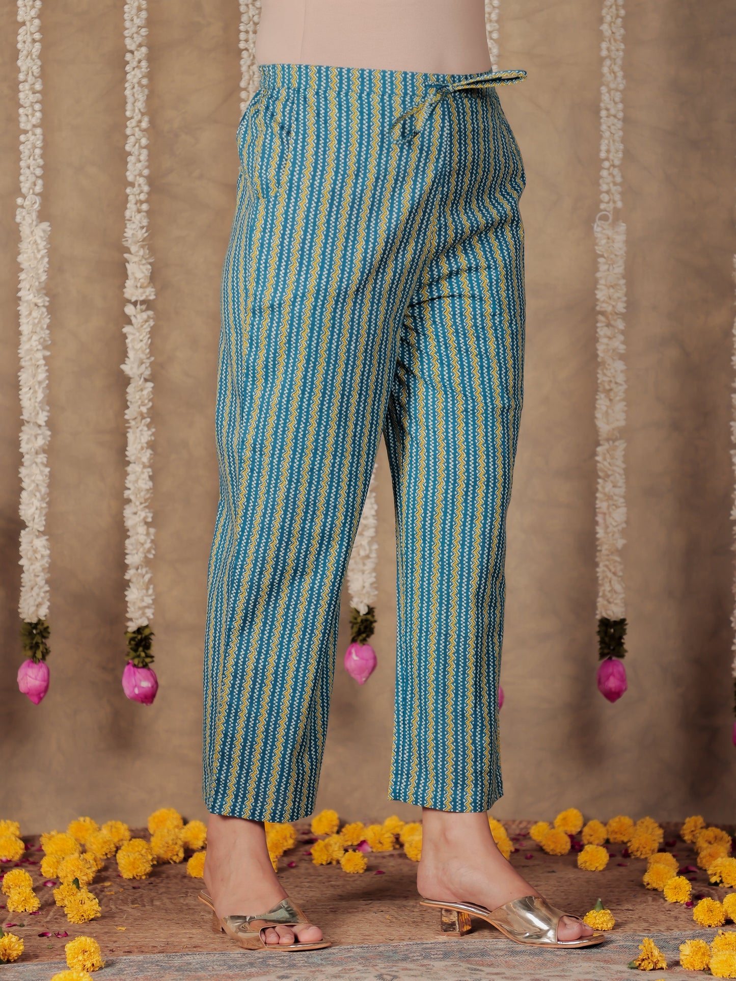 Soft Cotton Floral Pant