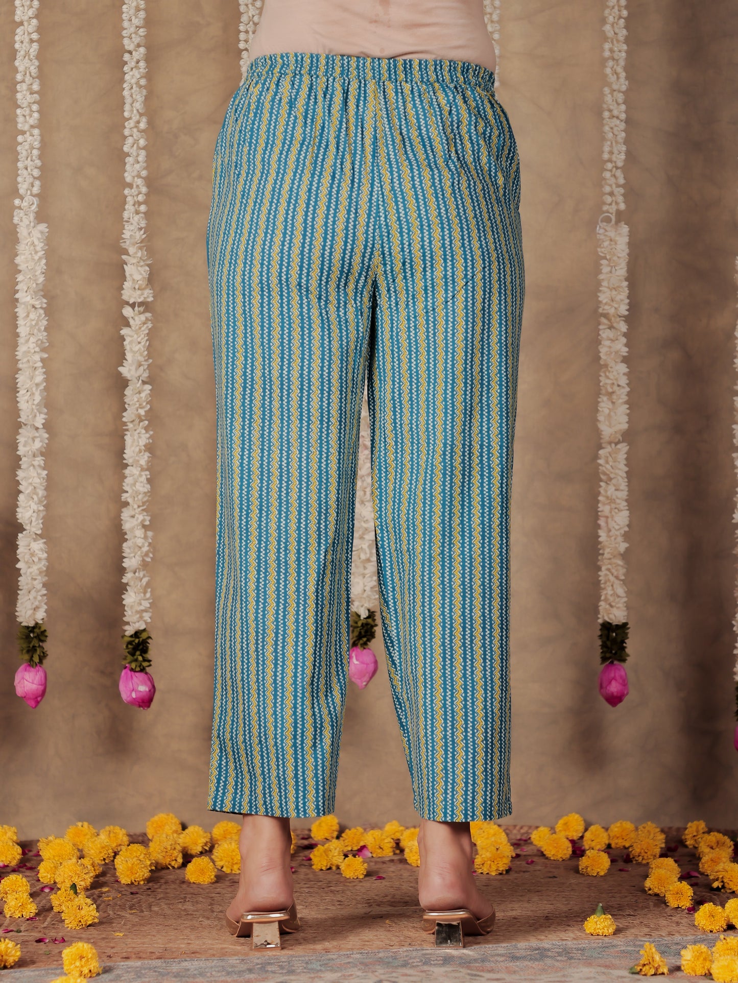 Soft Cotton Floral Pant