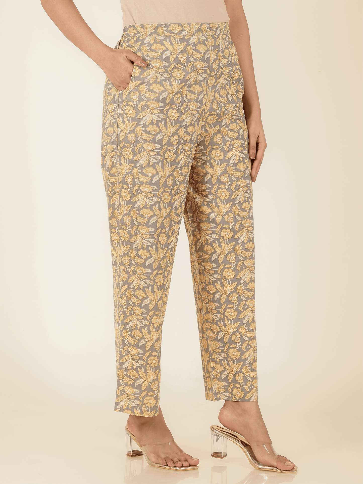 Soft Cotton Floral Pant