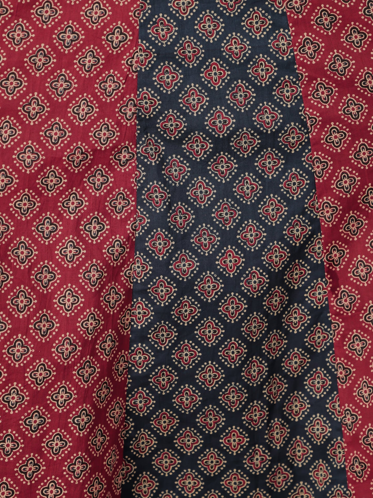 Embroidered Soft Cotton Butti Angrakha Multicolor Kurta