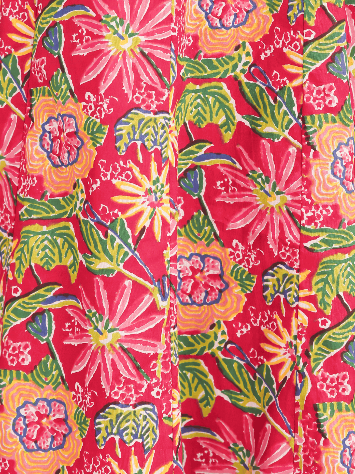 Embroidered Soft Cotton Floral Flared Multicolor Kurta