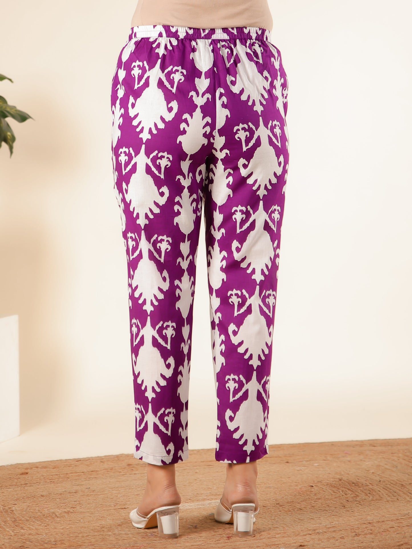 Soft Cotton Ikat Pant