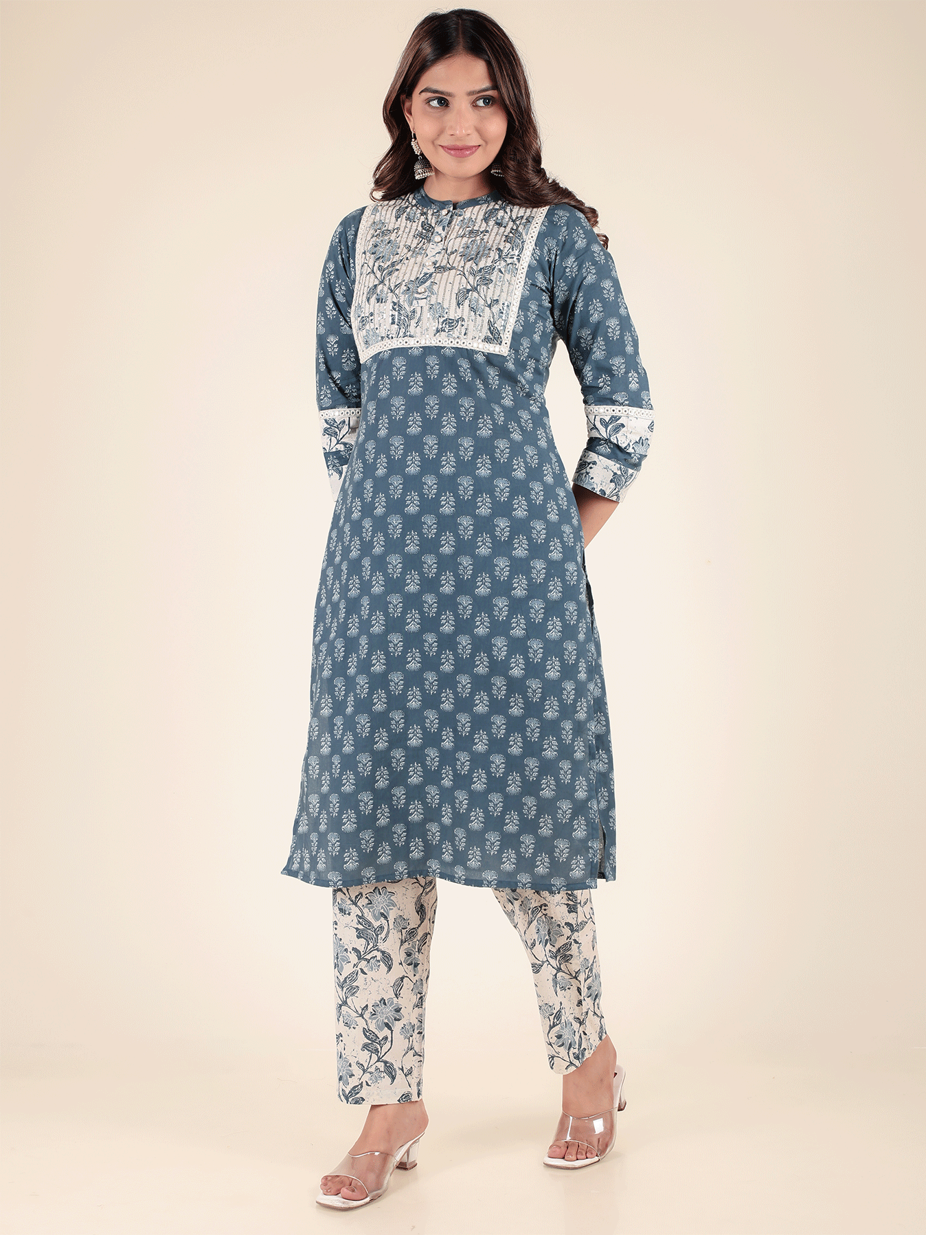 Soft Cotton Butti Kurta