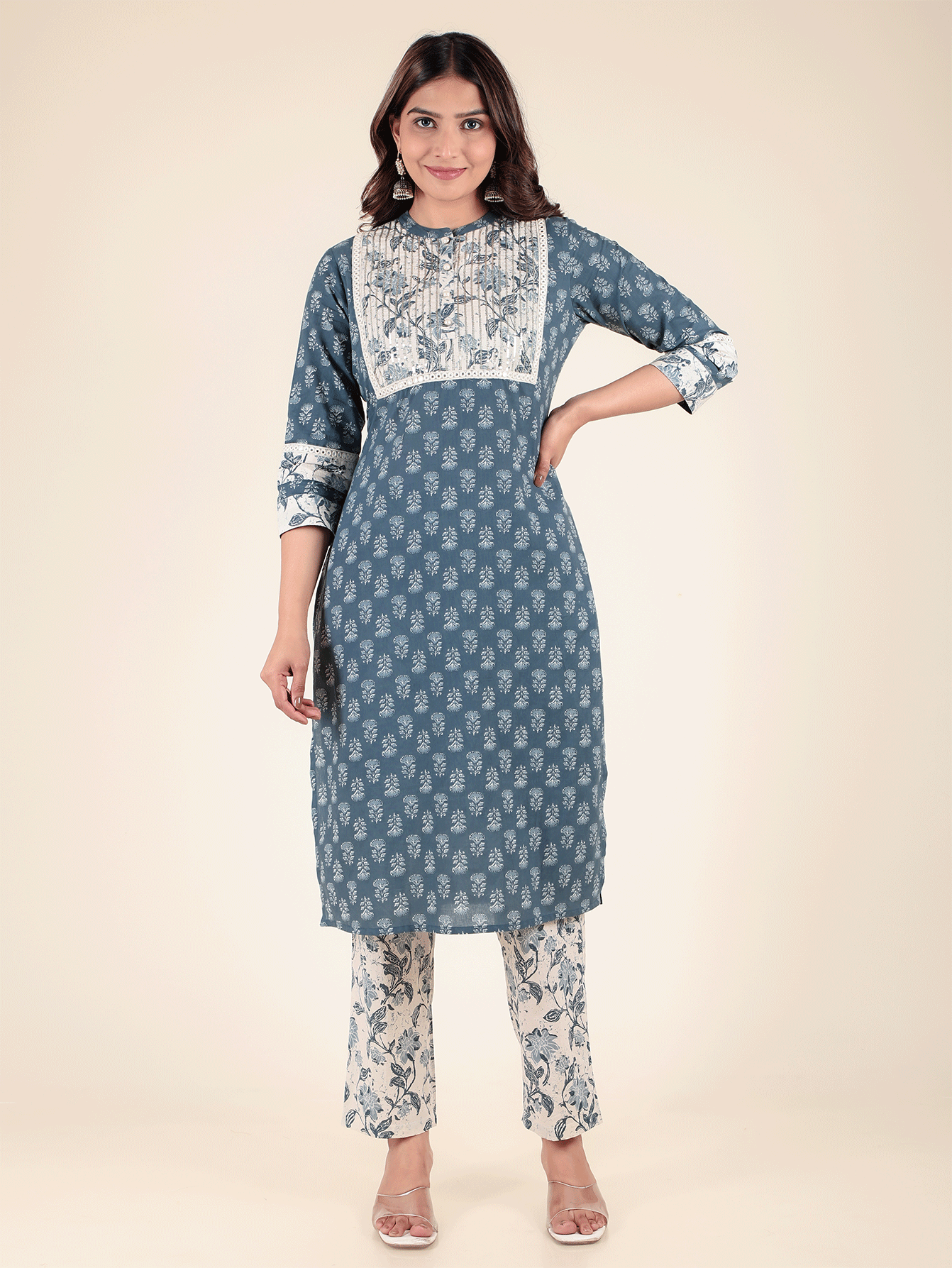 Soft Cotton Butti Kurta