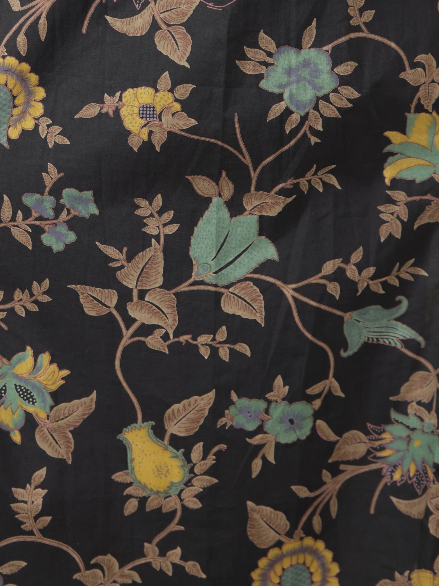 Embroidered Soft Cotton Floral Panelled Multicolor Kurta