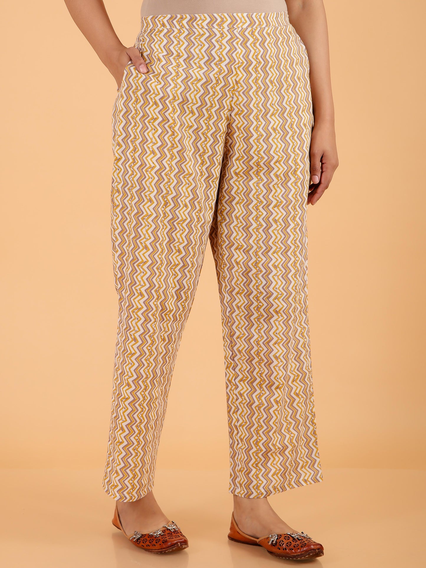 Soft Cotton Cheveron Pant