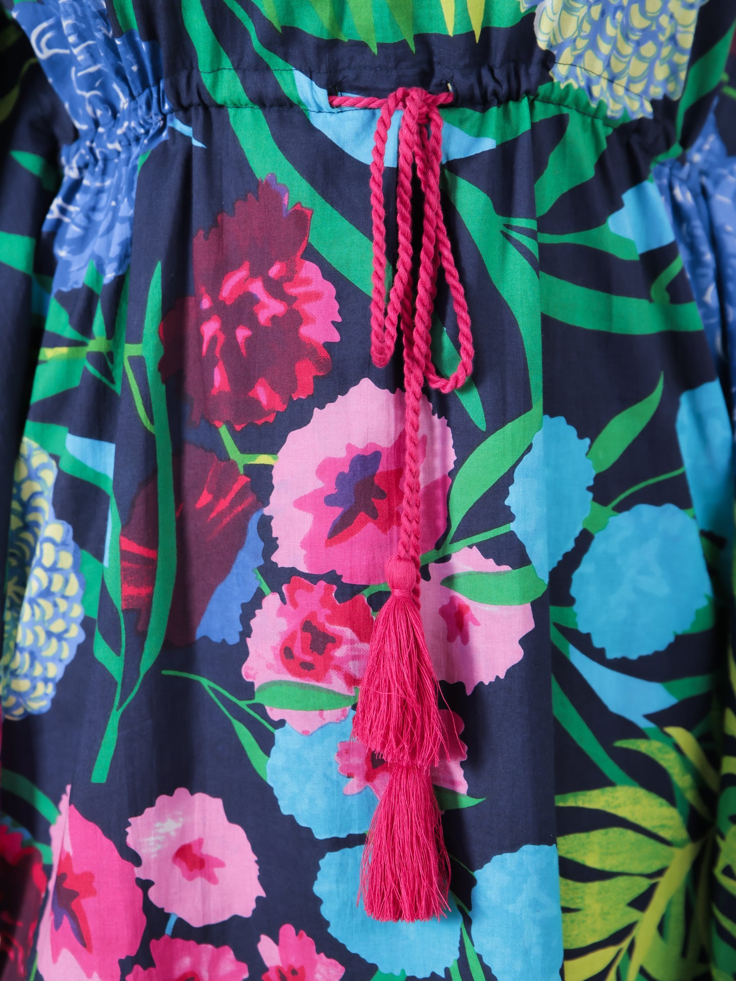 Soft Cotton Floral Multicolor Kaftan