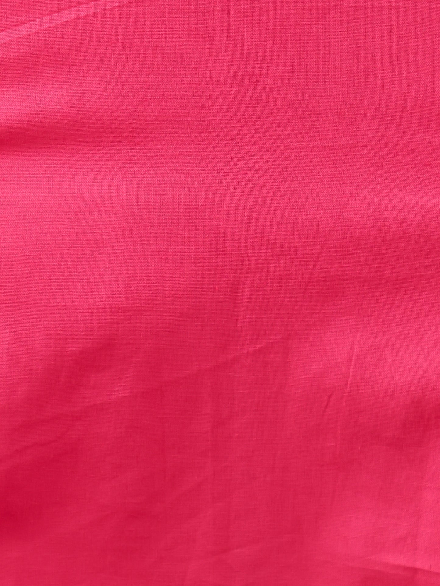 Embroidered Linen Cotton Solid A-line Pink Kurta