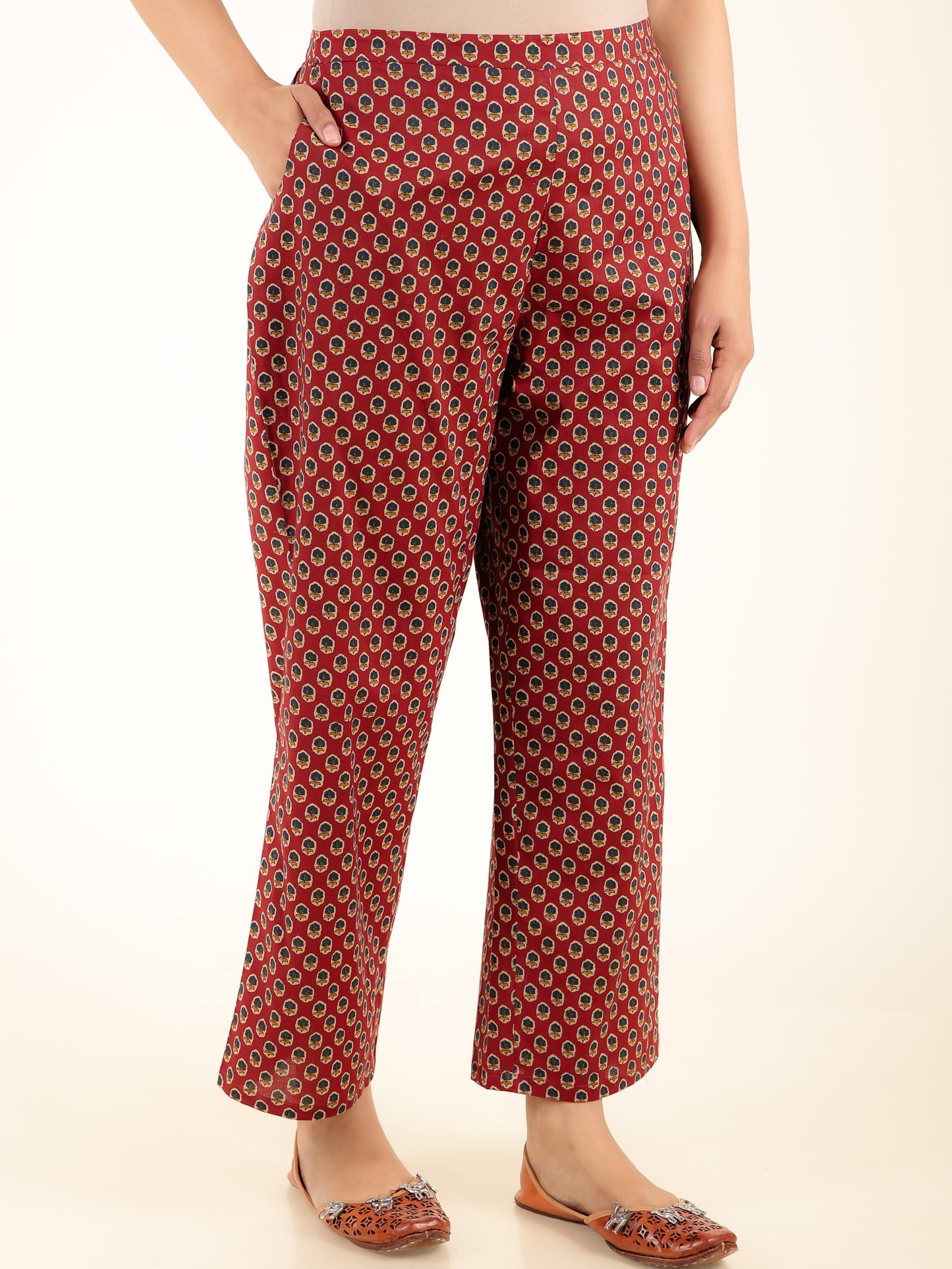 Soft Cotton Floral Pant