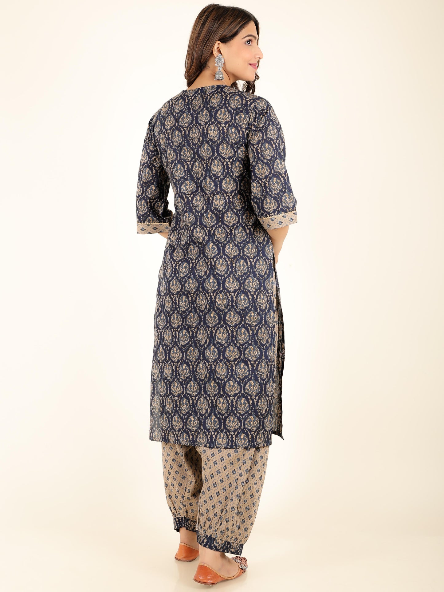 Soft Cotton Paisley Kurta