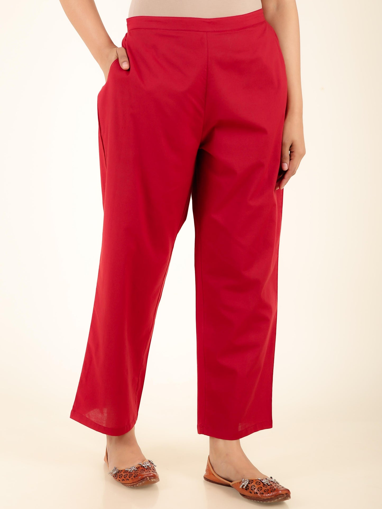 Soft Cotton Solid Pant