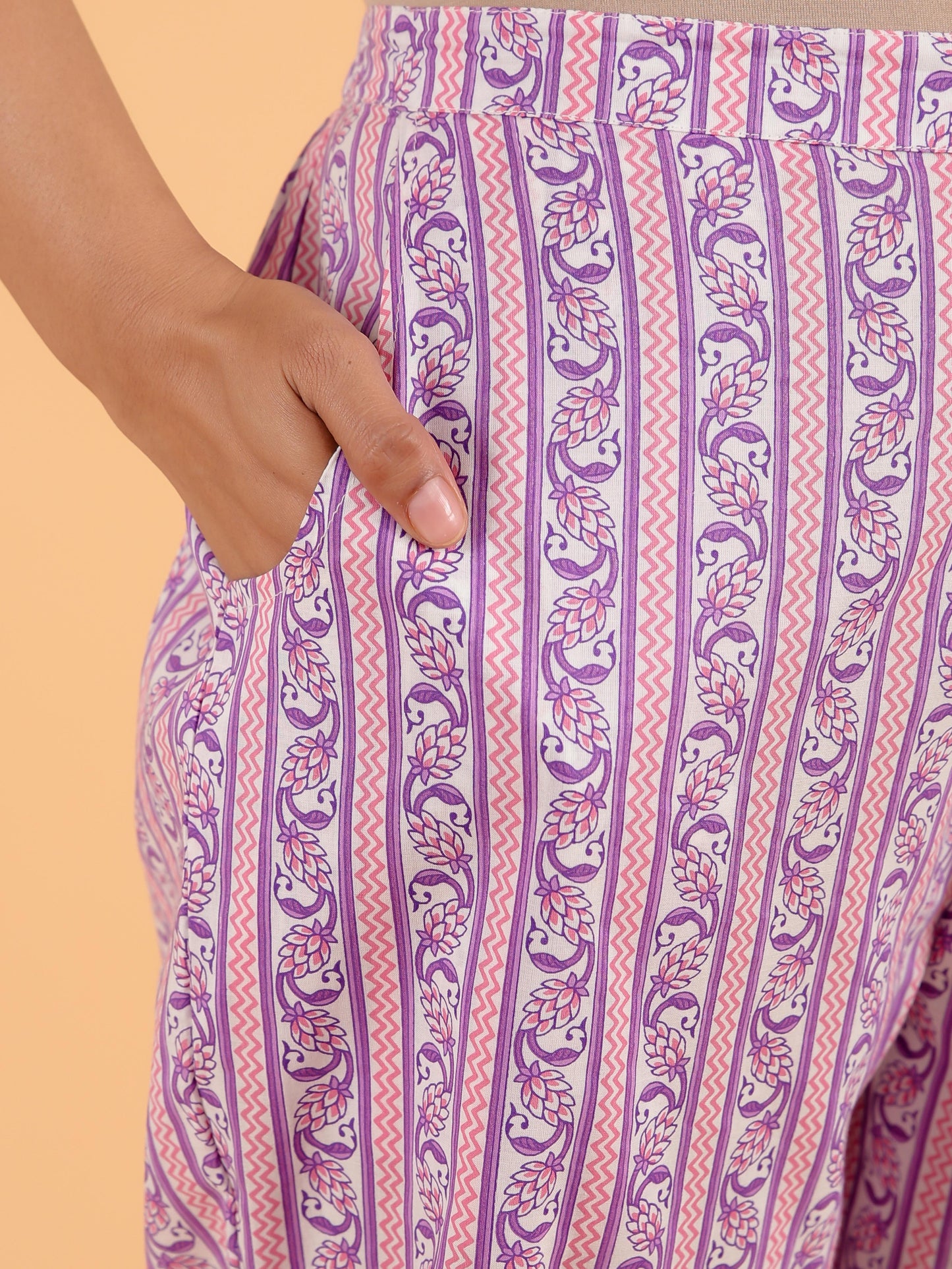 Soft Cotton Stripes pink
