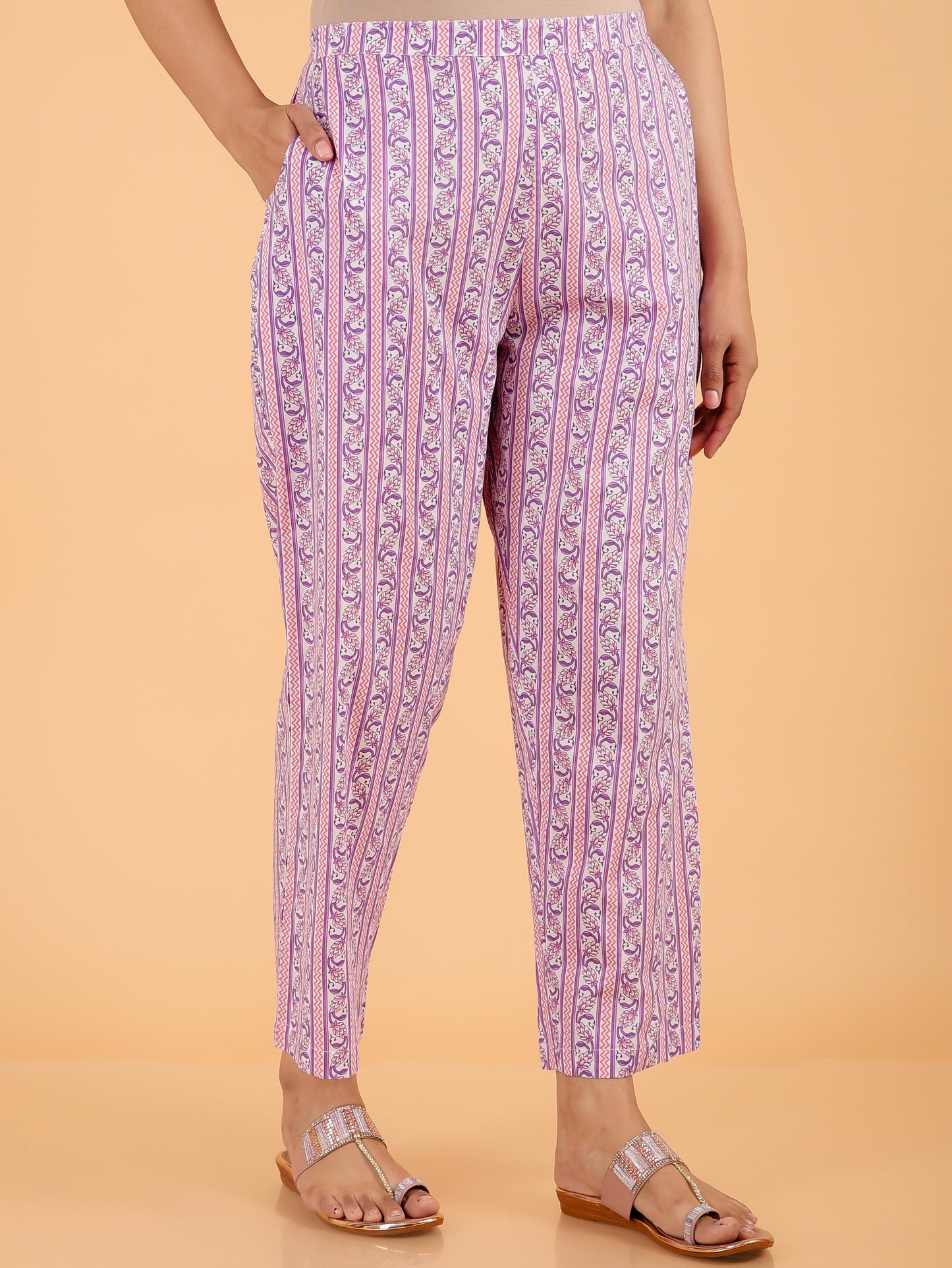 Soft Cotton Stripes pink