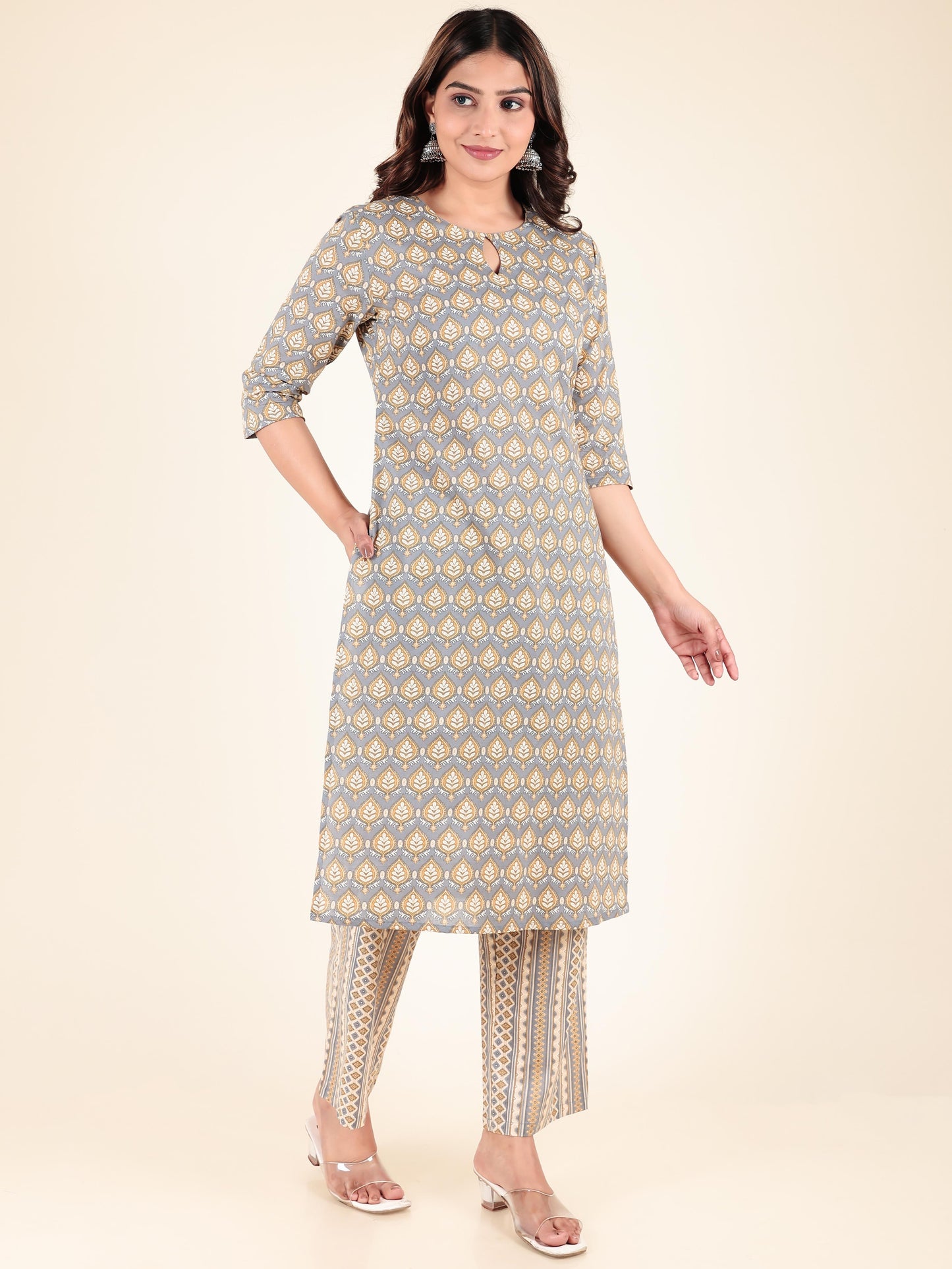 Soft Cotton Paisley Kurta