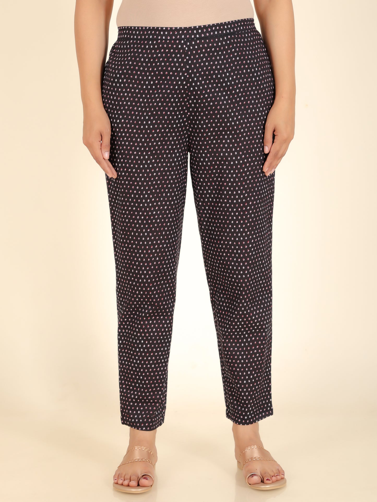 Soft Cotton Polka Pant