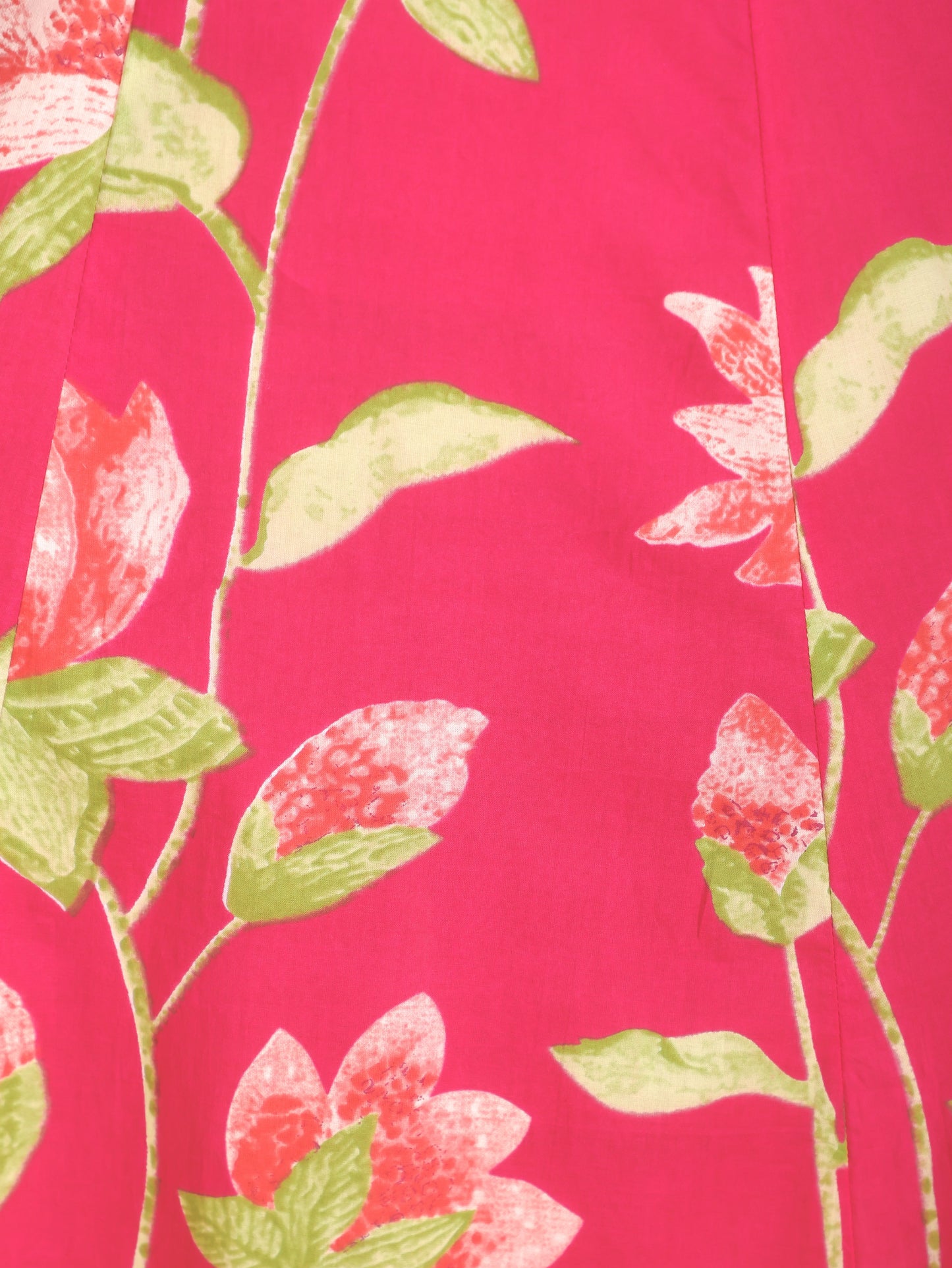 Embroidered Soft Cotton Floral Tiered Pink Dress
