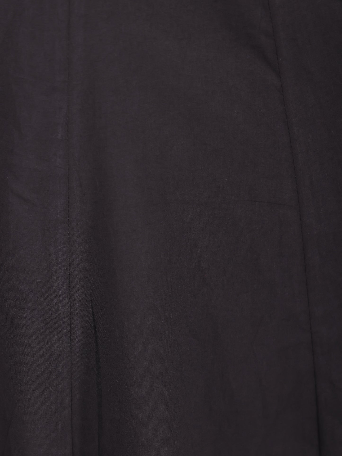 Embroidered Soft Cotton Solid Straight Black Kurta