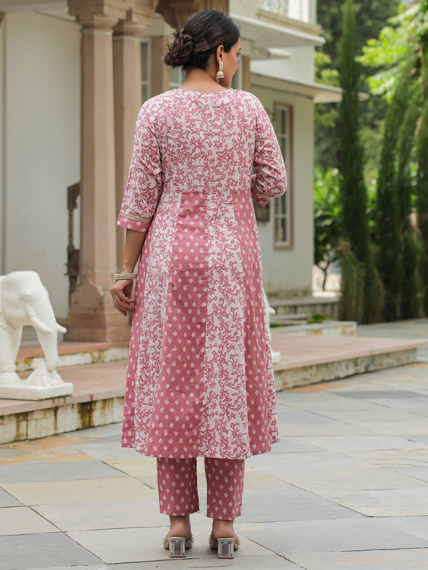 Soft Cotton Block Kurta