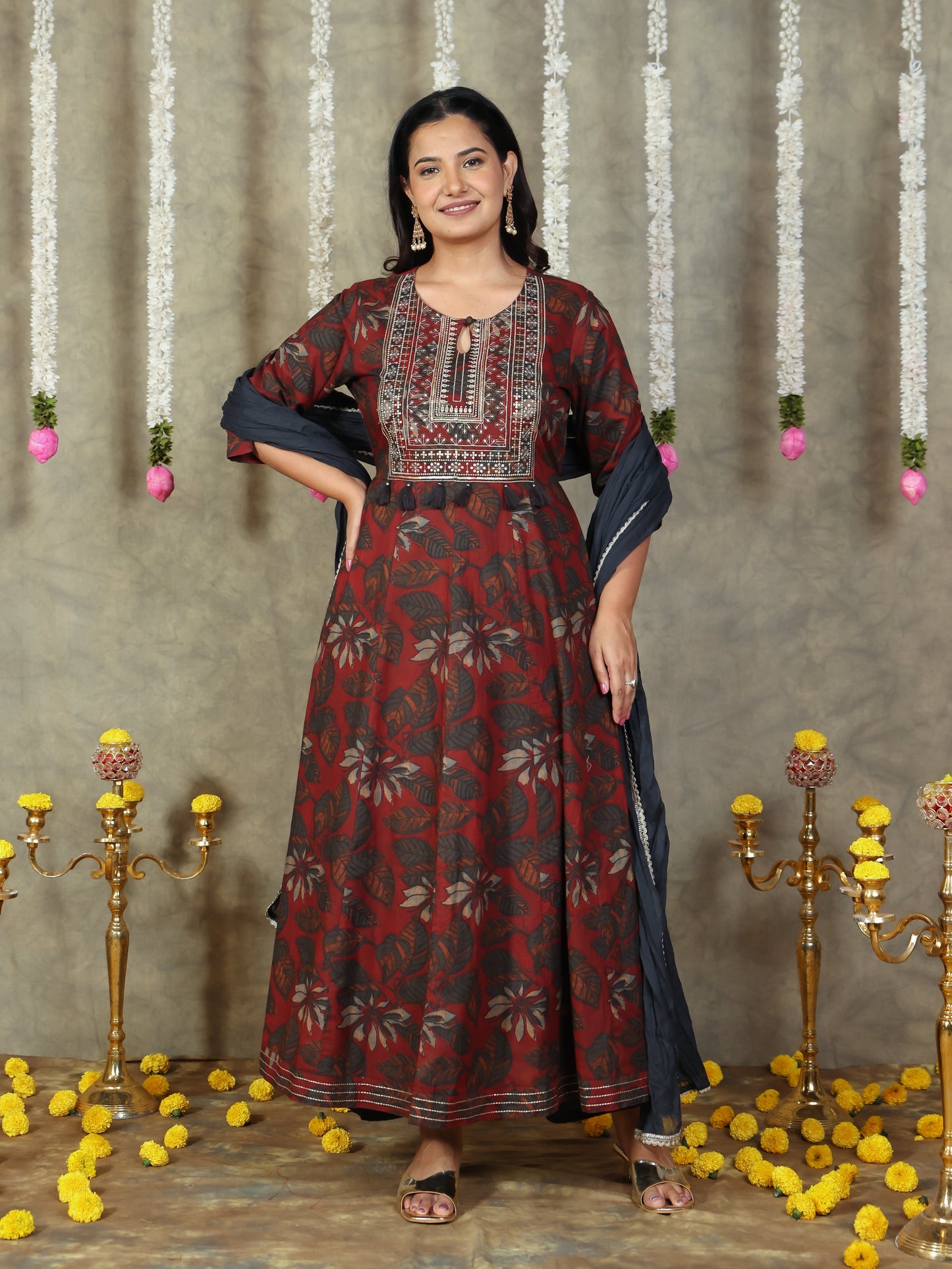 Cotton Voile Solid Black Dupatta