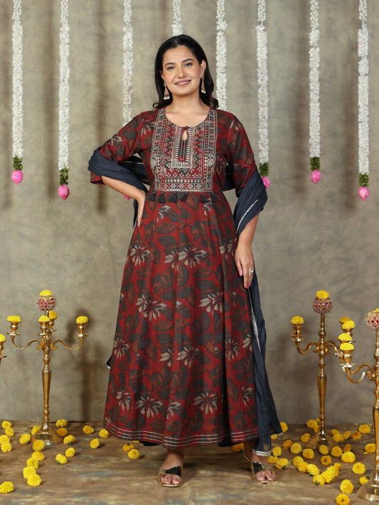 Cotton Voile Solid Black Dupatta