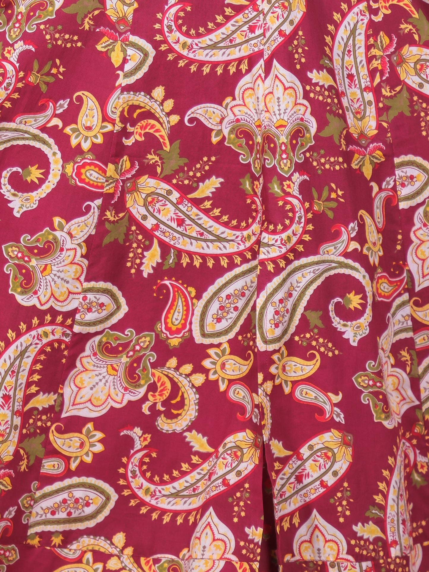 Embroidered Soft Cotton Paisley Anarkali Purple Kurta