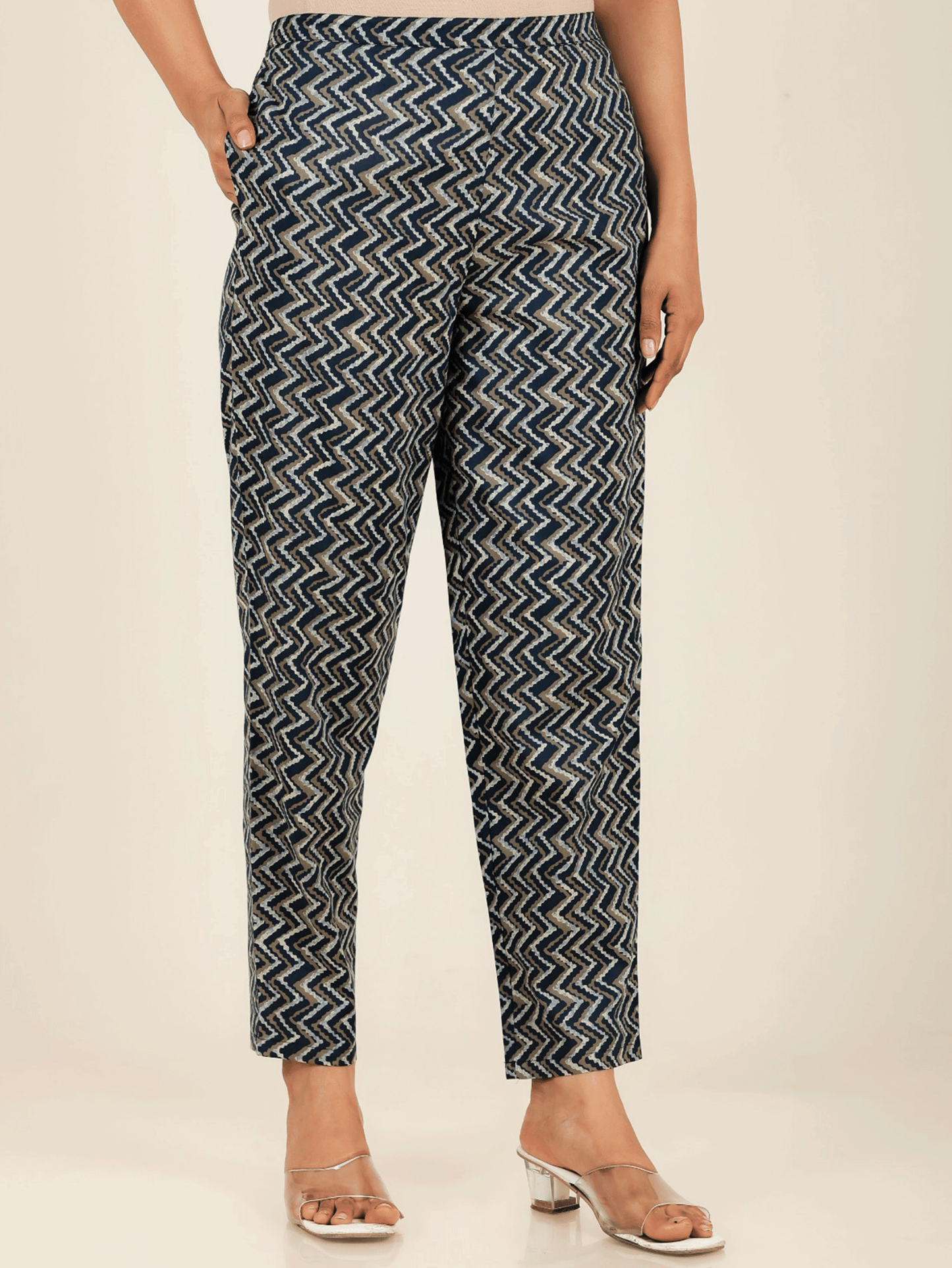 Soft Cotton Chevron Pant