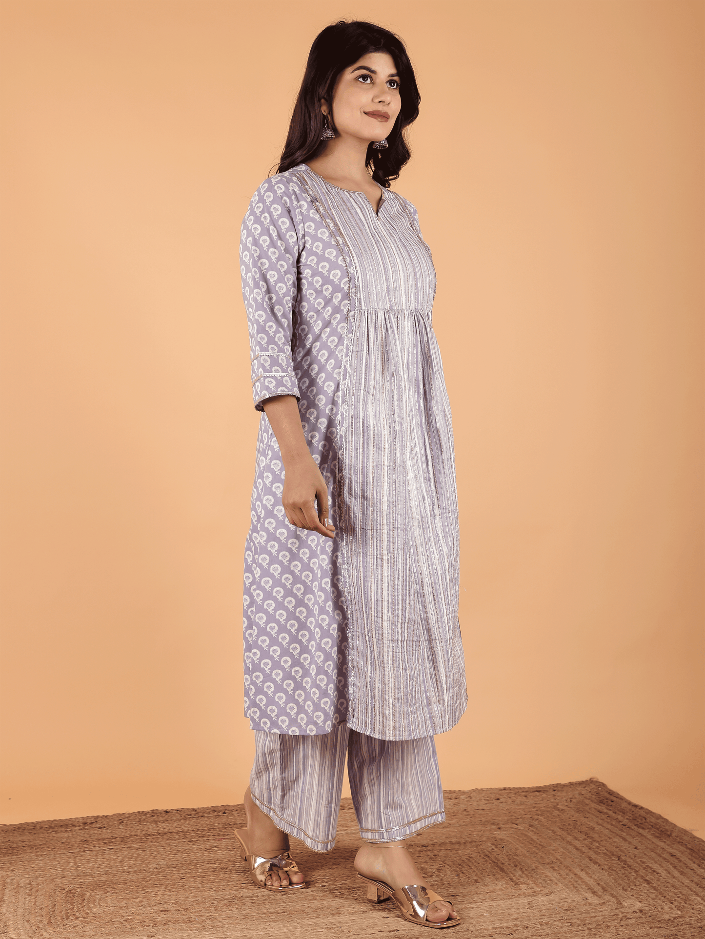 Soft Cotton Butti Kurta