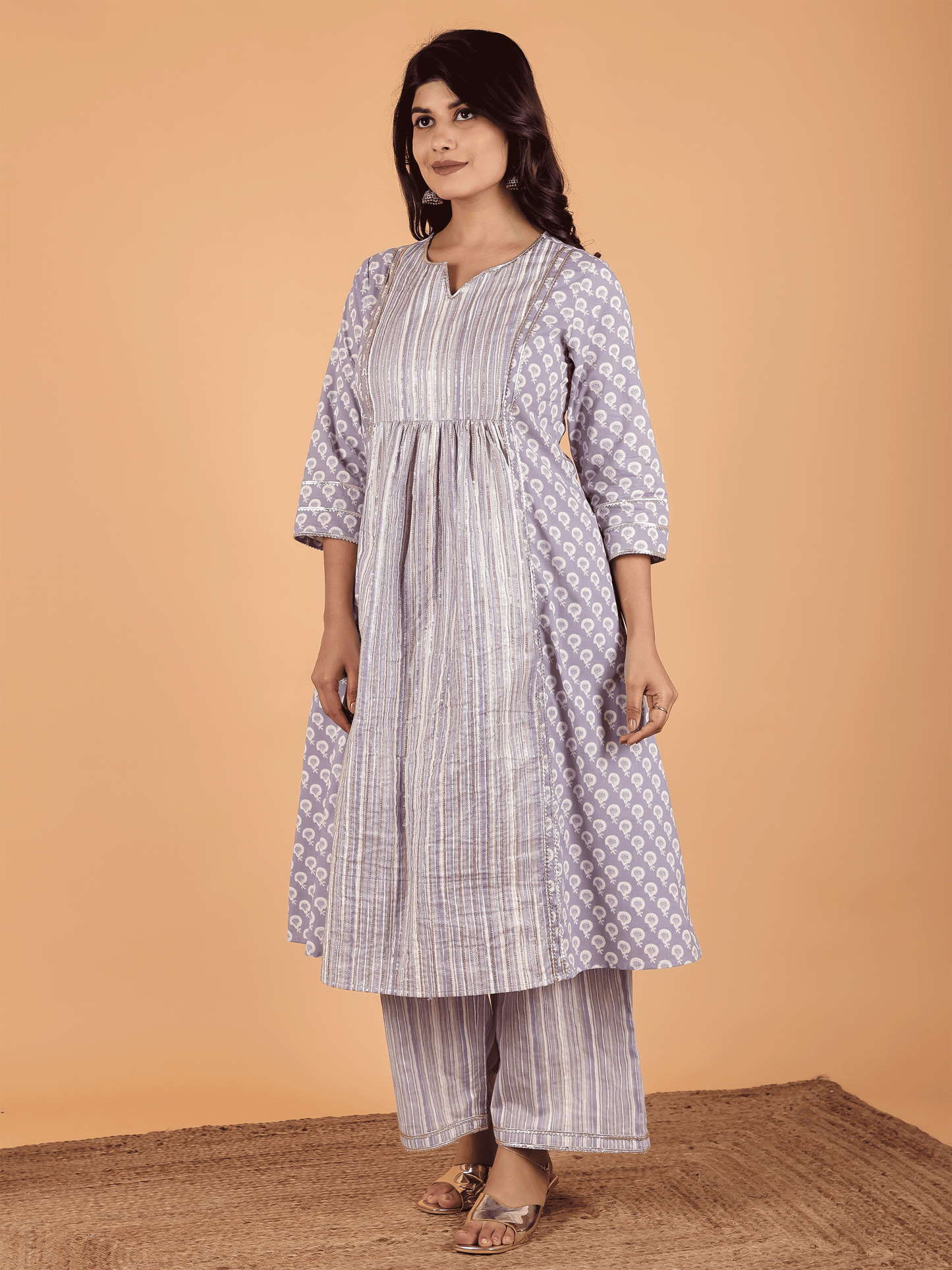 Soft Cotton Butti Kurta