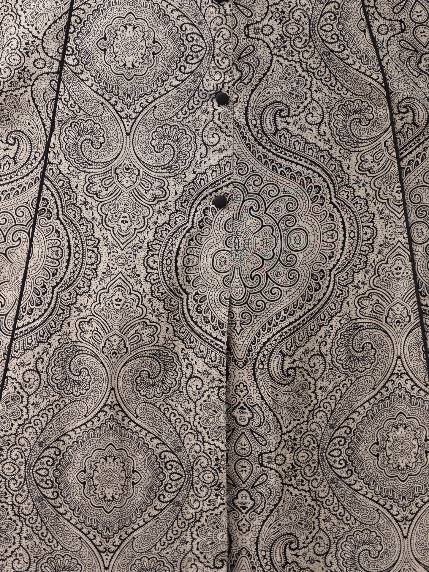 Soft Cotton Geometric High Low Grey Kurta