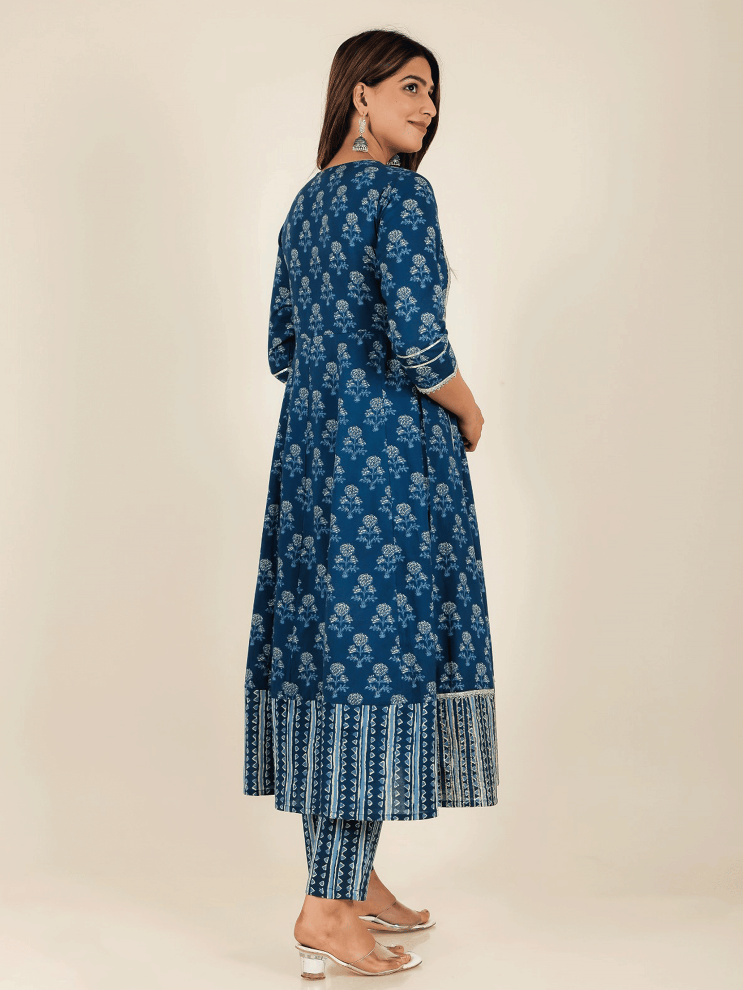 Soft Cotton Block Kurta