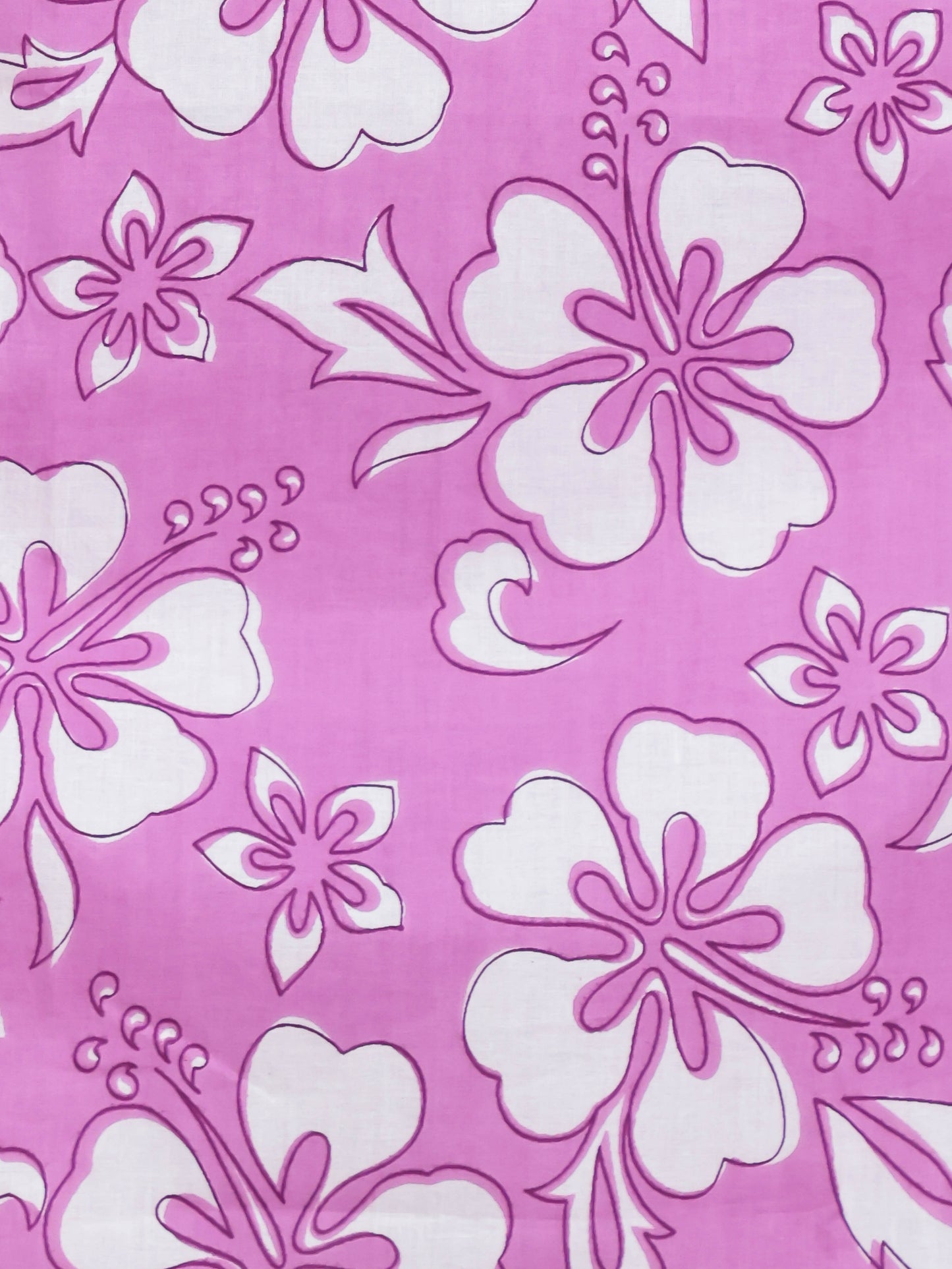 Embroidered Soft Cotton Floral Straight Purple Kurta